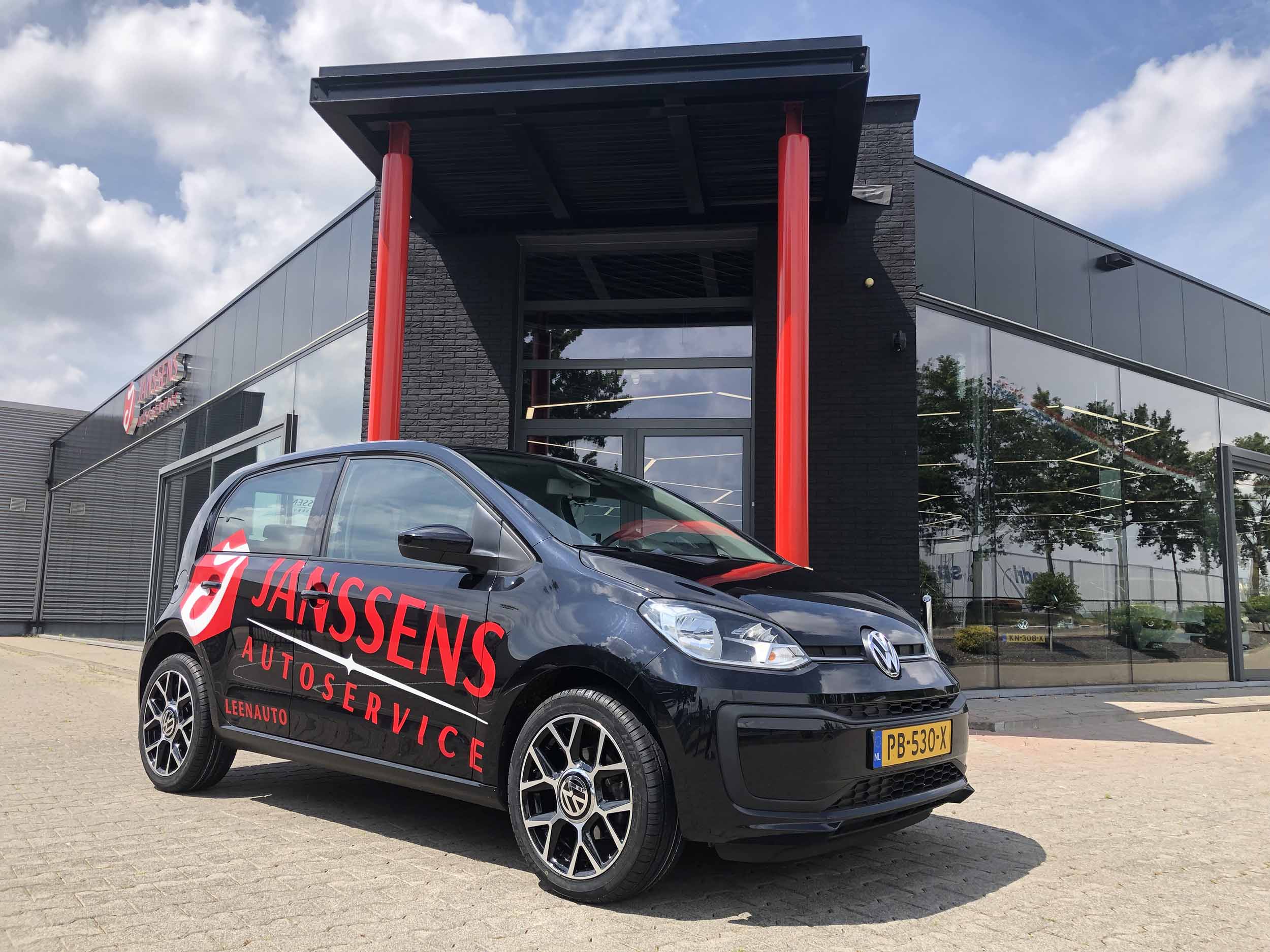 Autobelettering Janssens Autoservice Venlo