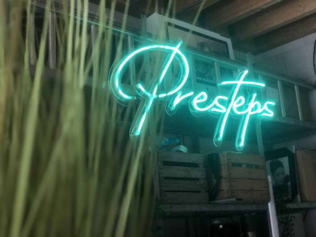 Led Neon reclame Presteps