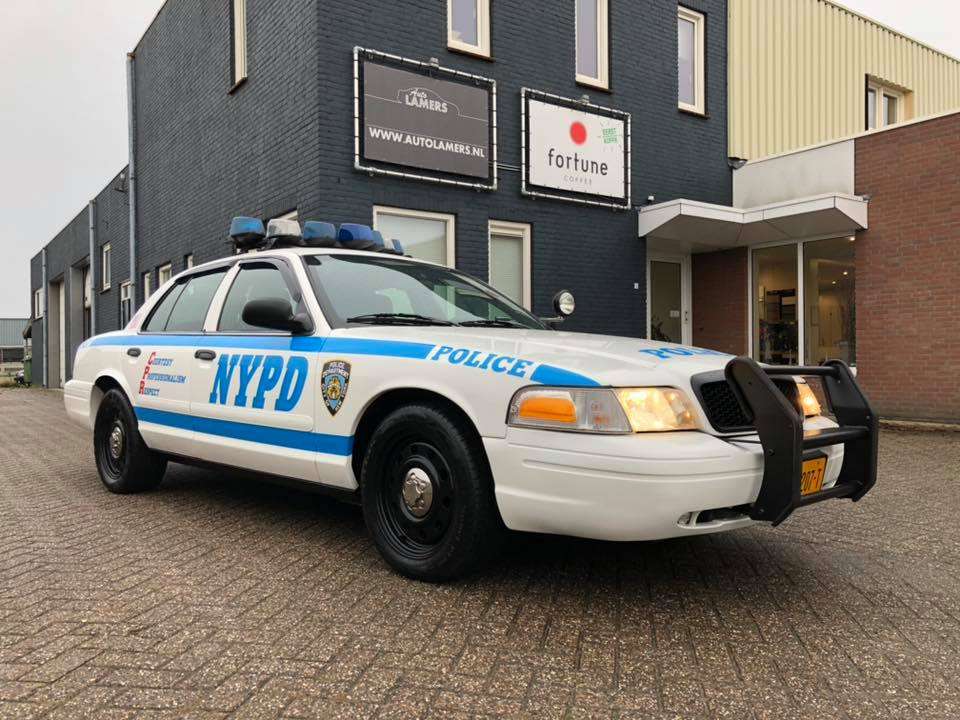 Ford Belettering NYPD